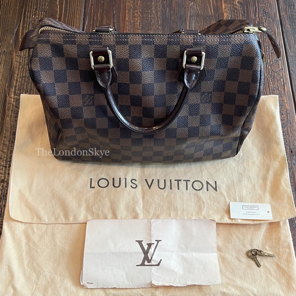 Louis Vuitton Speedy 30 Damier Ebene